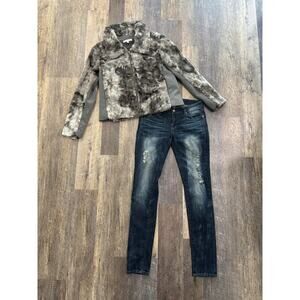 Just USA Distressed Jeans Size 7